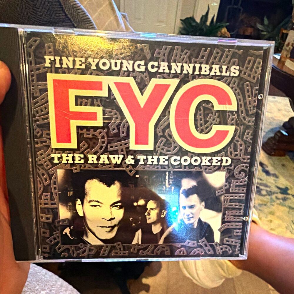 Fine Young Cannibals The Raw & the Cooked CD 1989 Rock MCA Jewel Case